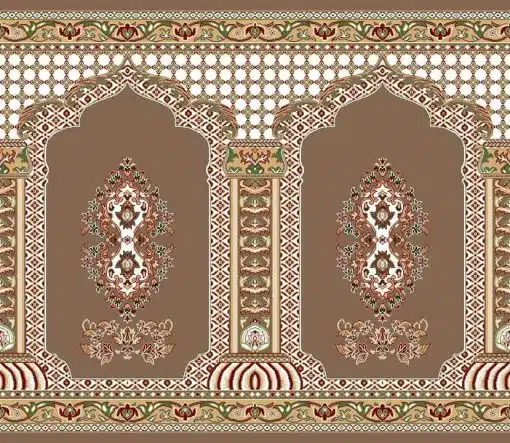 فرش سجاده ای طرح شکور